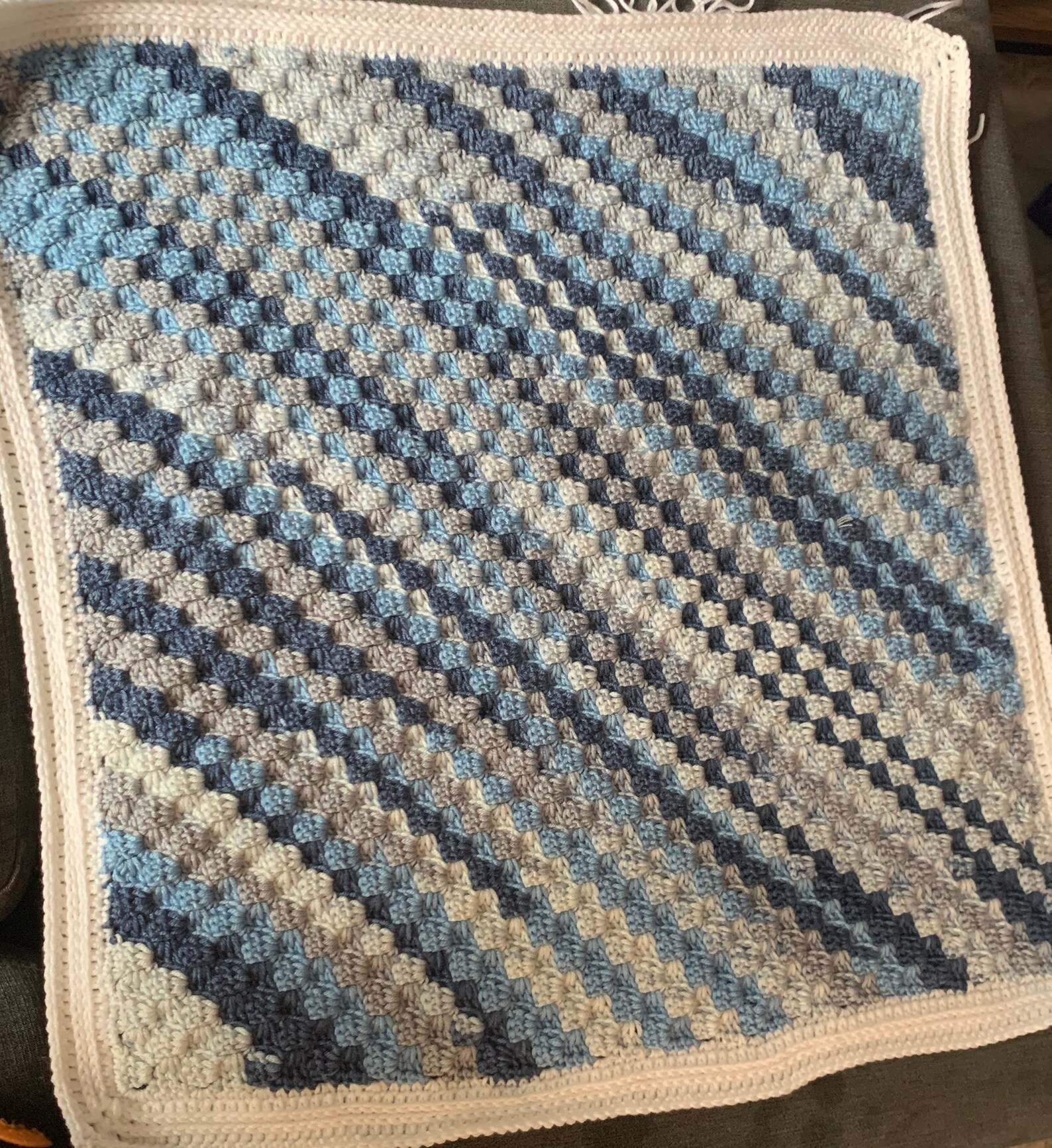 Handmade baby boy blanket Etsy