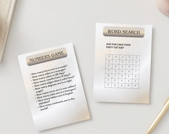 10 Game Pack | Hangout Games, Party Activities, and Game Night Fun | Icebreakers, Social Activities | Printable party games