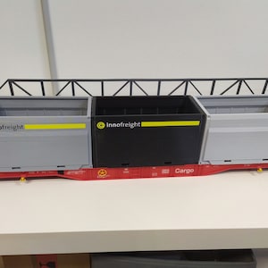 Woodtainer / Container comparable to Innofreight for G Gauge / G Scale / 3D Printing