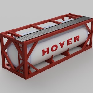 Tanktainer / Tank container / G-Scale / Garden railway / 3D printing