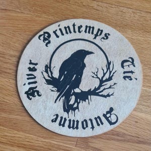 tablero de péndulo adivinatorio.