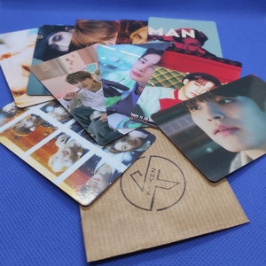 Cartões fotográficos K-Pop!