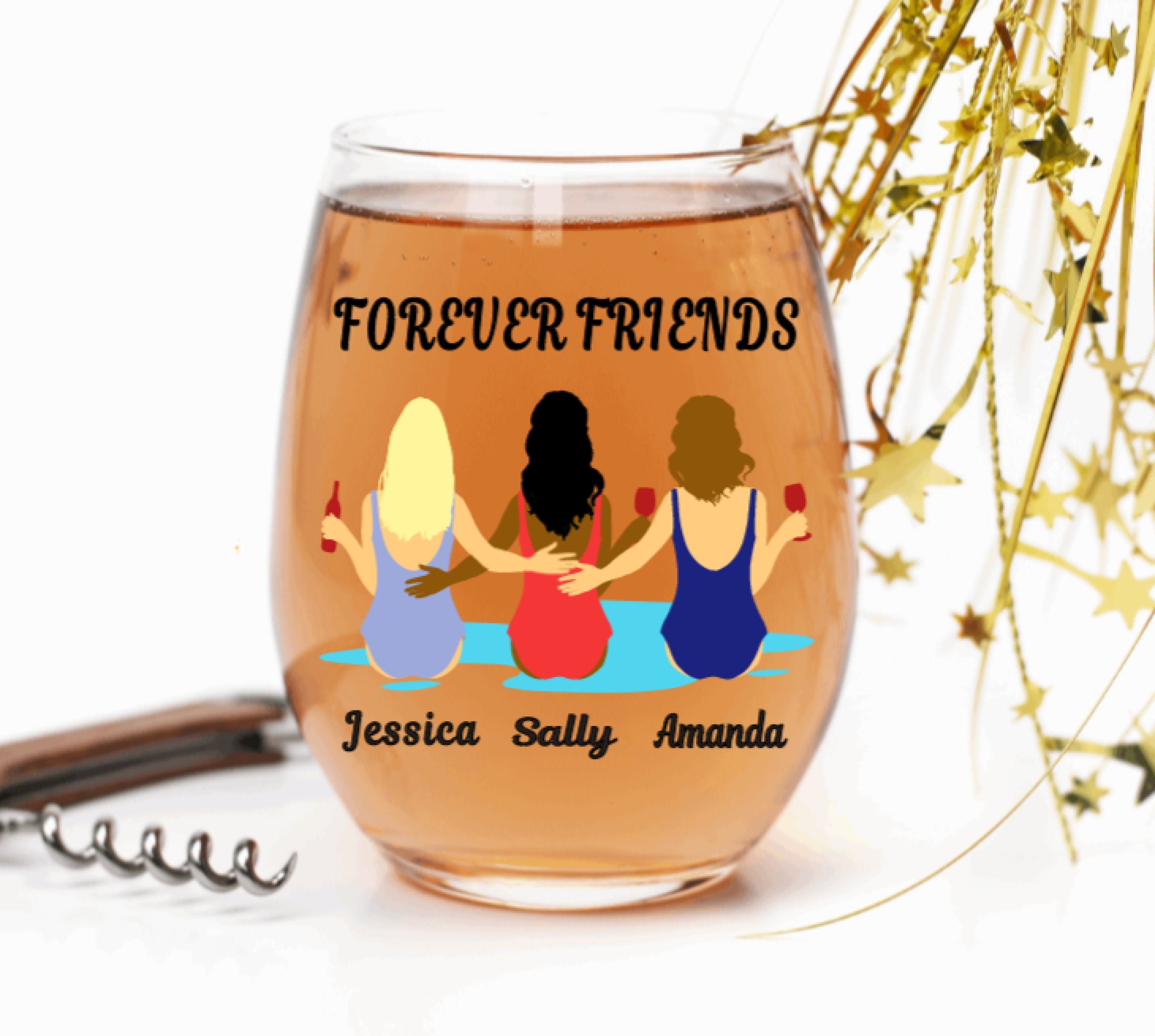 Gifts for Women Men, 16oz Drinking Glass Cup, Unique Friendship Gift for  Best Friend BFF Bestie, Fun…See more Gifts for Women Men, 16oz Drinking  Glass