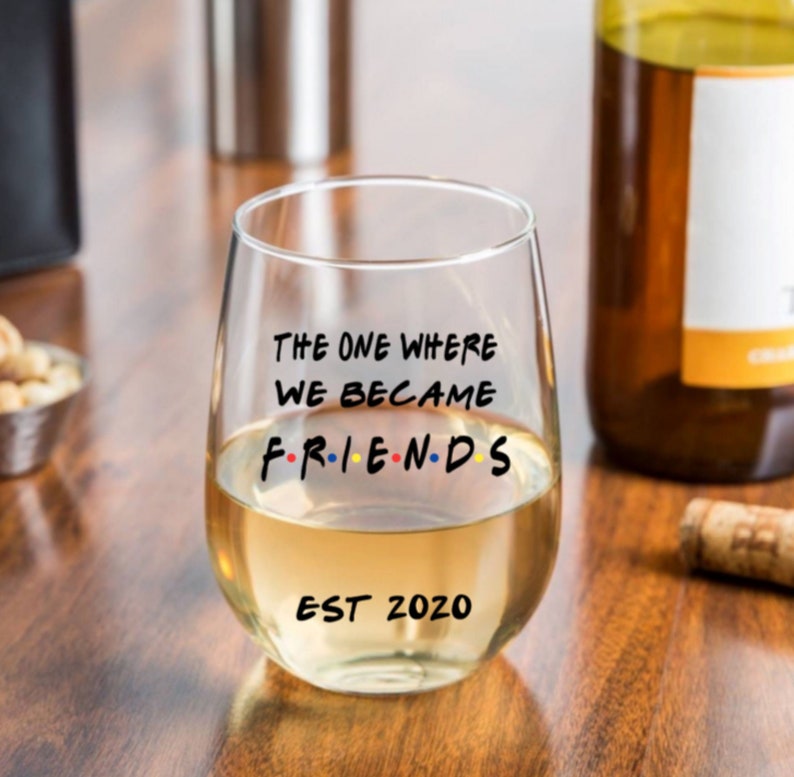 friends wine cup