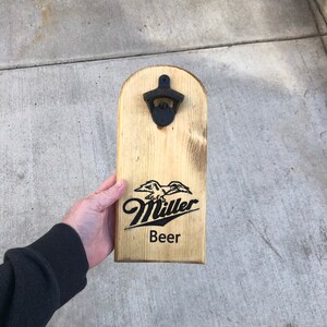 Miller Beer Magnetic Bottle Opener.  FREE SHIPPING!!!