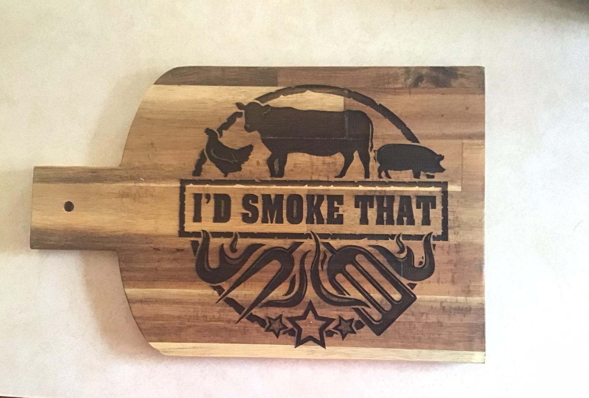 Tabla para cortar y servir para barbacoa. Carnes ahumadas. ENVIO GRATIS!!