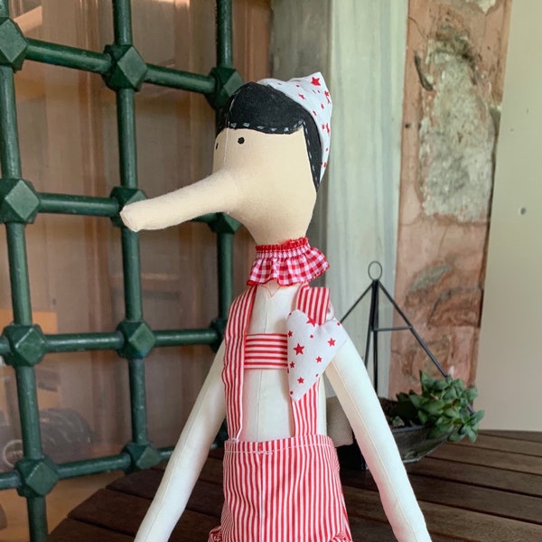 Pinocchio,  tilda doll, poupee,