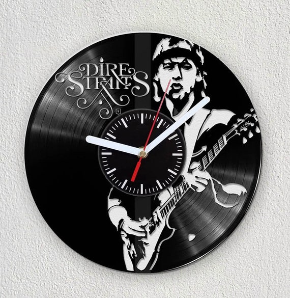 Dire Straits Vinyl Record Wall Clock Gift Idea Art Decorate Home 