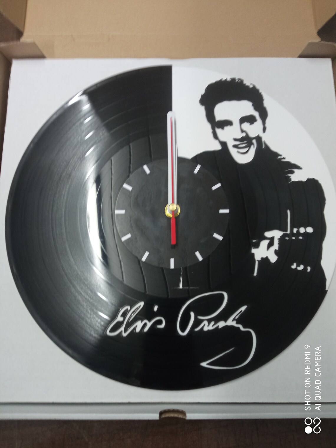Elvis Presley Vinyl Record Wall Clock Gift Idea Art Decorate Etsy