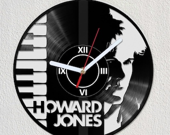 Howard Jones Vinyl Record Wandklok Cadeau Idee Kunst Versieren Huis