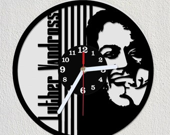 Luther Vandross Vinyl Record Horloge Murale Idée Cadeau Art Décorer La Maison