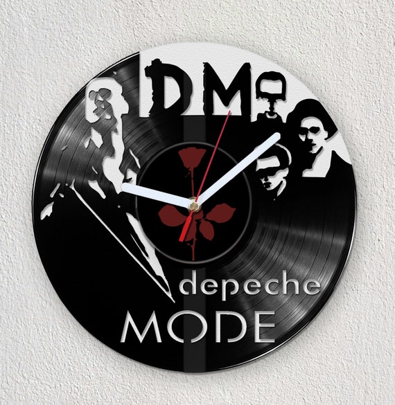 Depeche Mode Vinyl Record Wall Clock Gift Idea Art Decorate Home