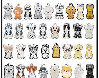 Dog Tags For Dogs Personalized | Custom Pet ID Tags | Engraved Dog Name Tag