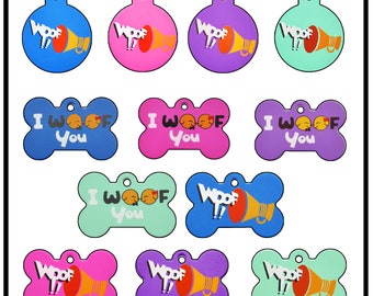 Dog Tag, Dog Tag for Dogs | Dog Name Tag, Dog ID Tag, Dog Tag for Collar | Pet ID Tag Dog, Personalized Tag, Puppy Tag