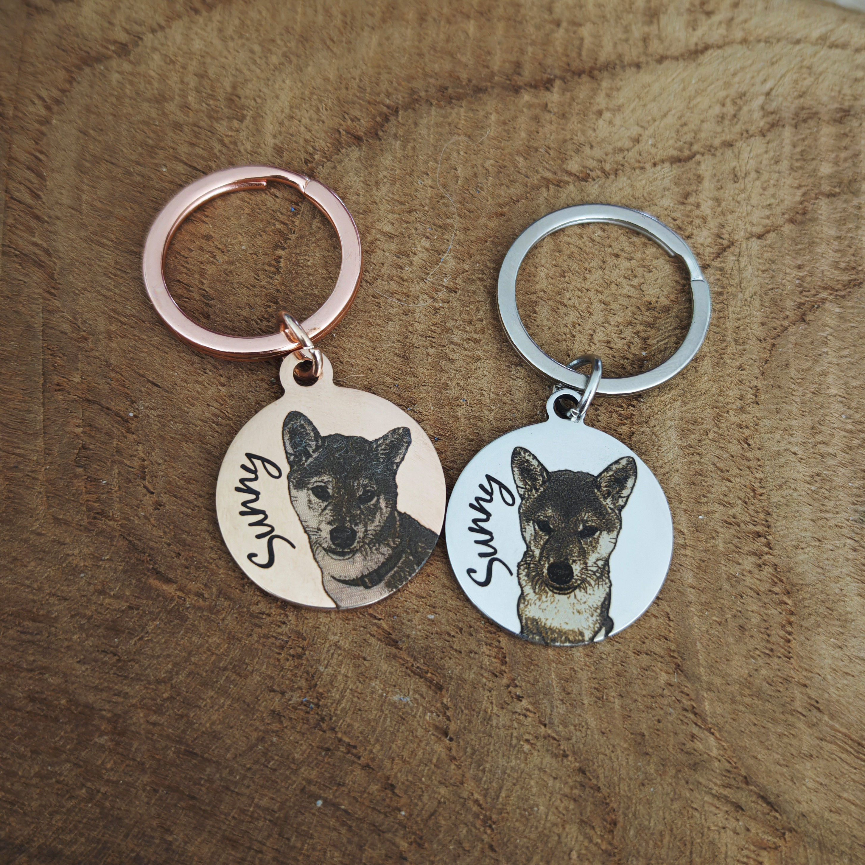 Scottish Terrier, Aberdeen Terrier - Schlüsselanhänger mit Hund, Halter