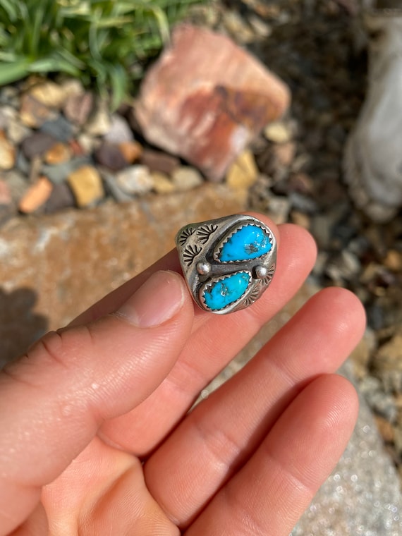 Vintage Native American Turquoise Ring