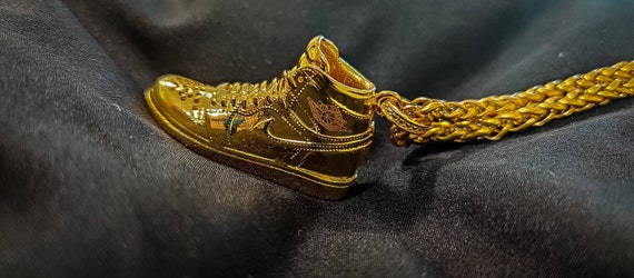jordan shoes golden colour
