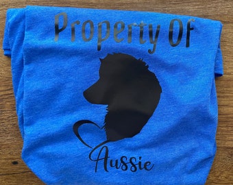 Property of Aussie T-shirt