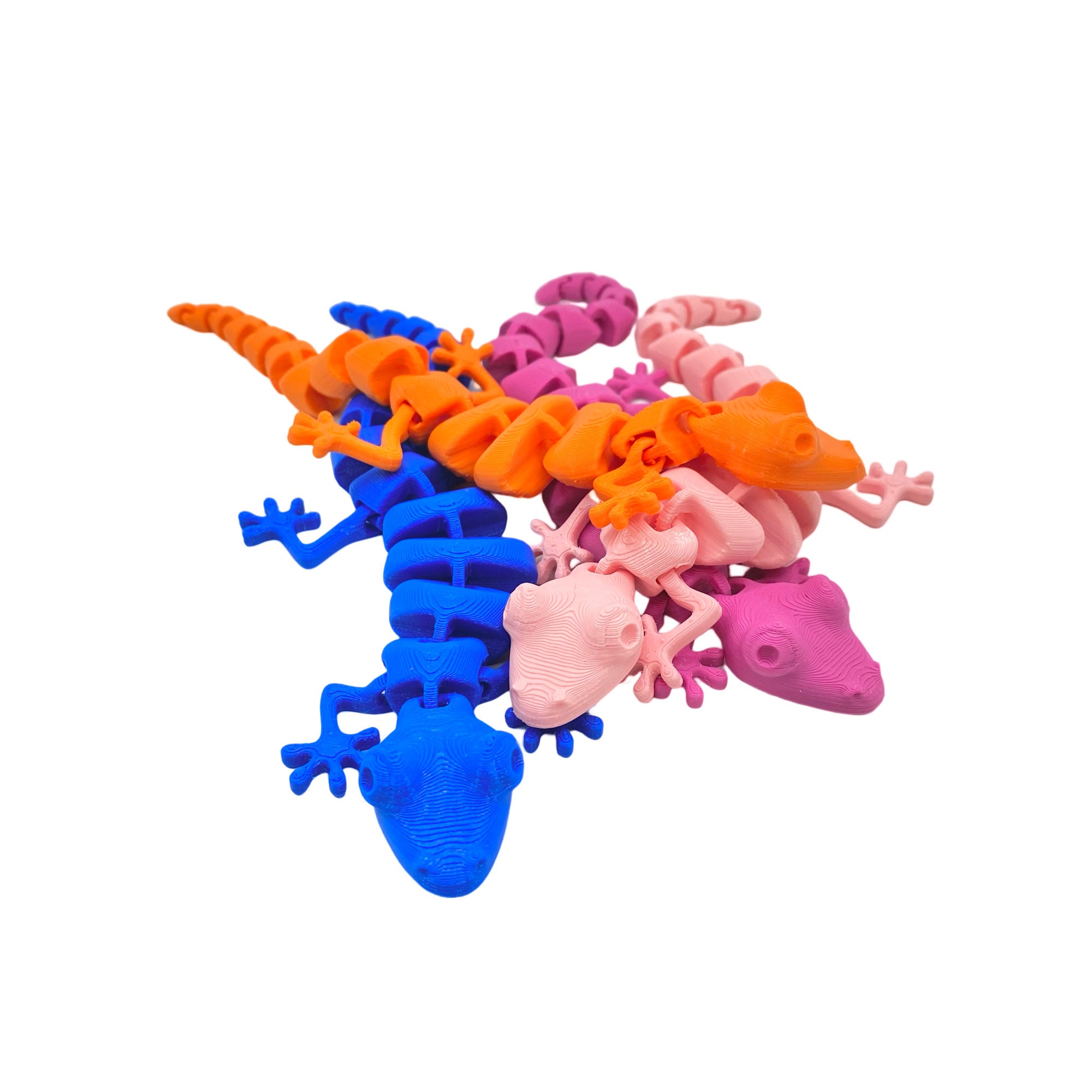 Lizard Fidget Articulated Lizard Fidget Toy - Etsy