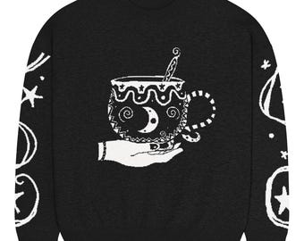 SAMPLE SALE*** Witches Brew relaxed fit knitted crew neck sweater