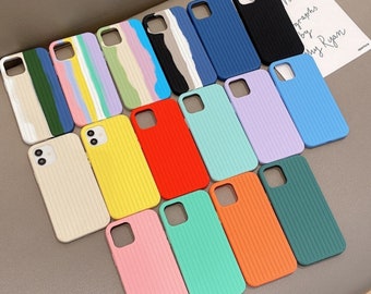 Colour Textured iPhone 13 Case, iPhone 13 Pro Max Case, iPhone 12 Pro Max Case, iPhone 11 Case, iPhone 12 Pro, iPhone 11 Pro Max, Silicone