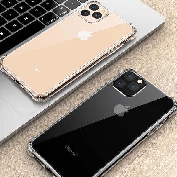 Clear Anti Yellowing Phone Case For iPhones 14 13 13 Pro Max, iPhone 12 12 Pro Max 12 Mini, Phone 11 iPhone X XS Max iPhone 7 8 Plus S10 S20