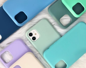 Matte Pastell iPhone 11 Case iPhone 12 Case iPhone 12 Pro Case iPhone XR Case iPhone 8 7 Case iPhone X Max 2m Silikon