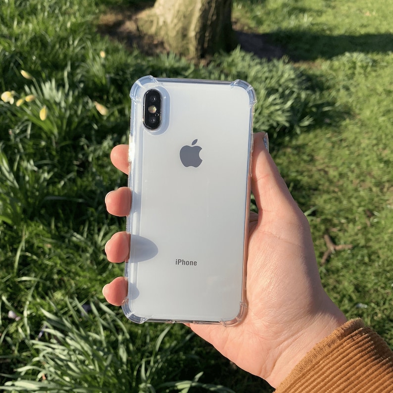 iPhone X Case, iPhone XS Case, iPhone Case, iPhone XS Max Case, Clear Transparent Cover With Shockproof Bumper Corners and Anti-Yellowing 