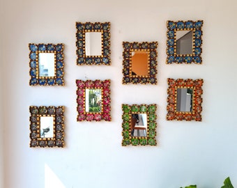 Peruvian Mirrors "Building Collection 4 "- Interior decoration - Wall Mirror - Home decoration- Decorative mirrors - Crafts