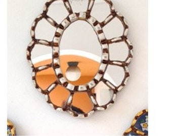 Peruvian Mirrors "20cm" - Interior decoration - Wall mirror - Home decoration - Decorative mirrors -