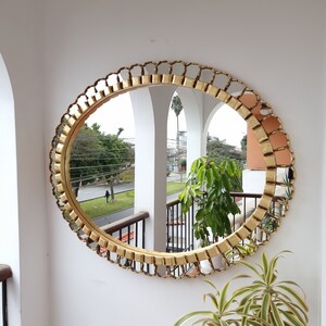 Peruvian Mirrors Harmonious 100cm Interior decoration Wall Mirror Home decoration Decorative mirrors image 8