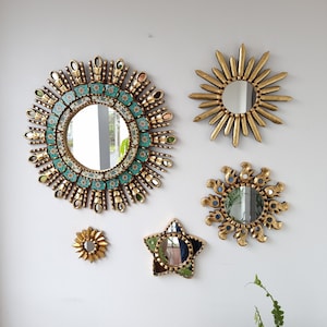 Peruvian Mirrors &quot;Japanese Collection&quot; - Interior decoration - Wall Mirror - Home decoration- Decorative mirrors