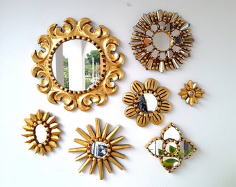 Peruvian Mirrors "Mandala Cup"- Interior decoration - Wall mirror - Home decoration- Decorative mirrors