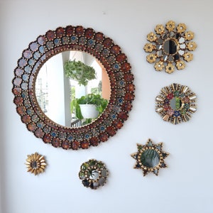 Peruvian Mirrors &quot;Peruvian Collection&quot; - Interior decoration - Wall Mirror - Home decoration- Decorative mirrors