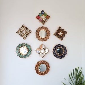 Peruvian Mirrors &quot;Harmonious Collection&quot; - Interior decoration - Wall mirror - Home decoration - Decorative mirrors - Crafts