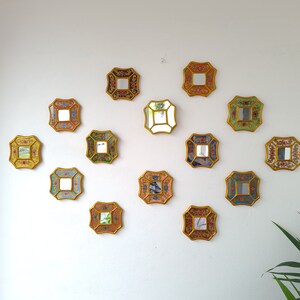 Peruvian Mirrors &quot;Oenothera Collection&quot; - Interior decoration - Wall Mirror - Home decoration- Decorative mirrors - Handicrafts