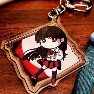 Ib & Mary 2&quot; Double-Sided Acrylic Charm