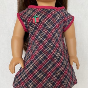 18 inch doll holiday party dress