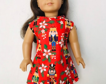 18 inch doll holiday dress