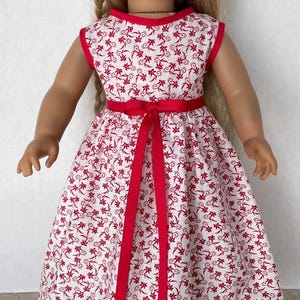 18 inch doll  holiday party dress