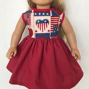 18 inch doll party dress