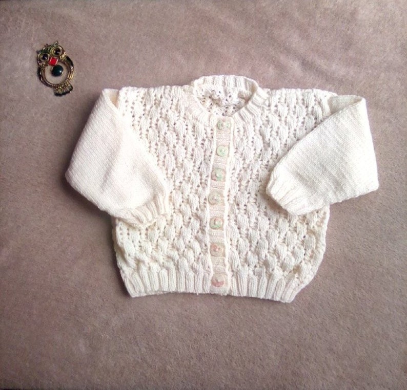 baby girl knitted jumper