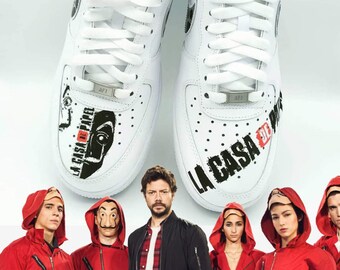 la casa de papel nike air force