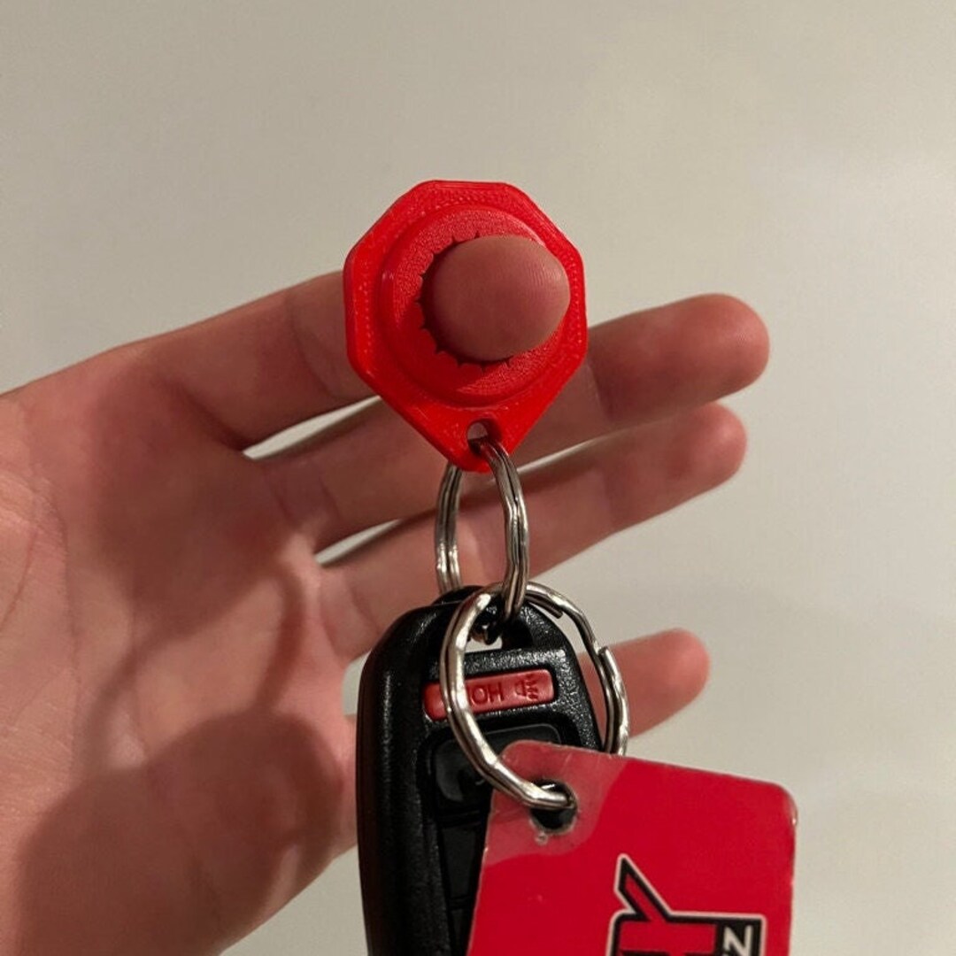 Fidget Keychain Spinner Gift for Dad Key Holder Key Ring Gift for Him Fidget Toy Fidget Ring Key