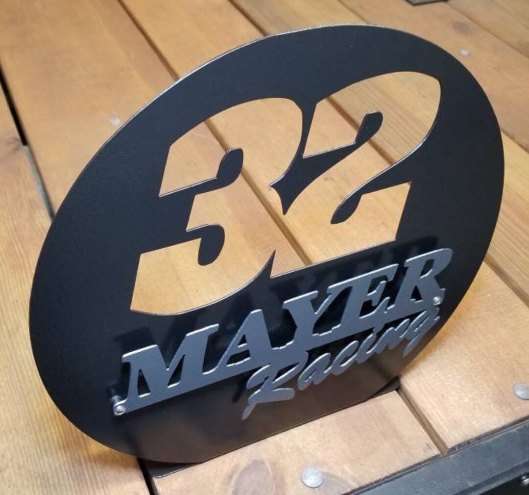 Personalized Metal Racing Team Sign - Etsy