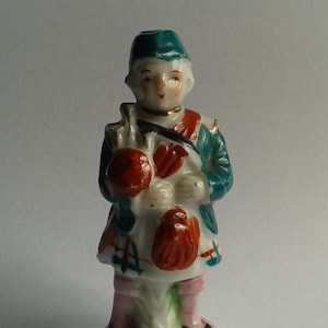 Small Staffordshire Figure of A Piper