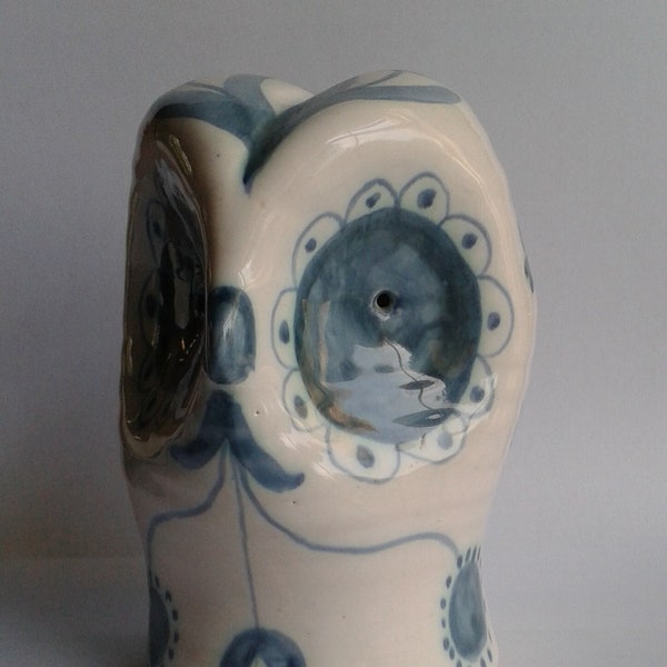 Mid Century Ceramic Owl Bank