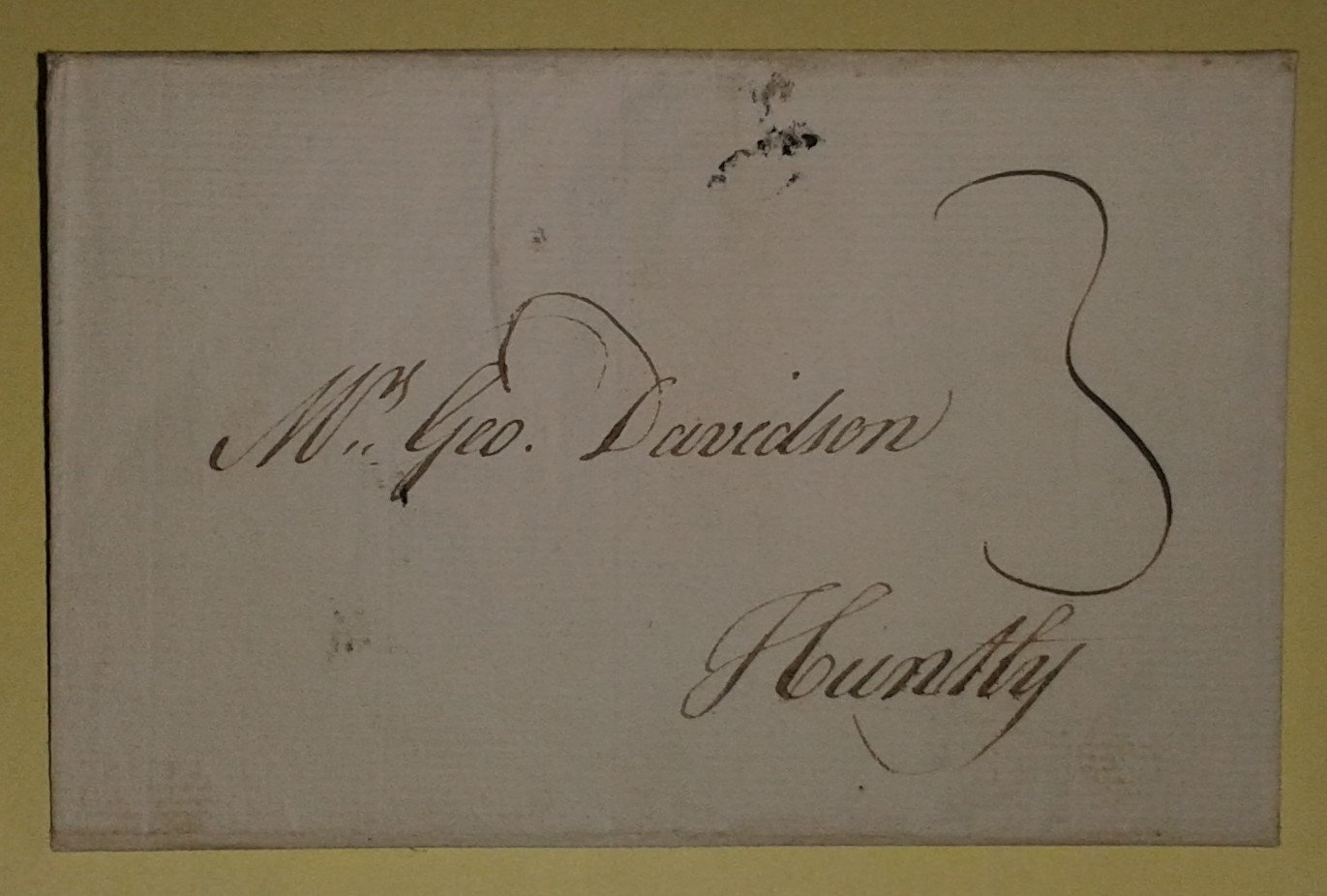 Postal History Cover/letter Banff/huntly - Etsy