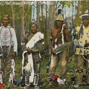 Indian Study (Full Dress) Western Canada