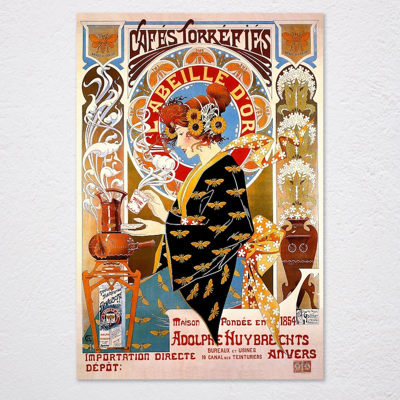 PUB CAFé NOVEDADES Rhzm-POSTER HQ 40x60cm d'une AFFICHE VINTAGE